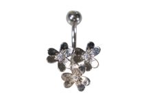 Banane motif Fleurs à Strass | Itc