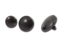 Disque Titane Noir vis Interne pour Bijoux 1,6 mm | Itc