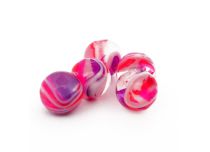 Lot de 5 Boules Acrylique Vagues N°5 |Itc