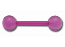 Barbell UV Flexible Boules Acrylique 5 mm Colorés | Itc