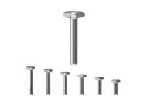 Labret titane flexternal 1.2mm disque triangle 4mm