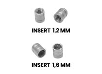 Lot d'Insert Acier avec pas de vis | Itc