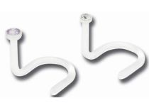 Stud Nez BioFlex 1 mm à Cristal Blanc | Itc
