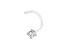 Stud Nez BioFlex 0,8 mm Embout Cristal Coloré | Itc