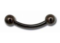 Banane Acier Noir Boules 3 mm | Itc