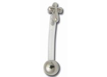Banane Flexible Boule 3 mm motif Croix  | Itc