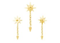 charm titane gold &eacute;toile pendante
