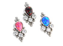 Accessoire titane motif ornemental | Itc