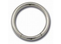Anneau Acier fermeture Ronde | Itc