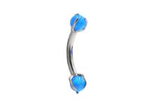 Banane 1,2x8 Titane interne stérile double boules | Itc