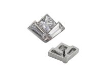 Accessoire titane motif couronne | Itc
