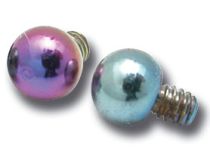 Boule Acier Anodisé Coloré vis Interne | Itc