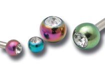 Boule Acier Anodisé à Cristal Blanc| Itc