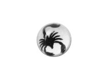 Boule Acier Push Clip motif Scorpion | Itc