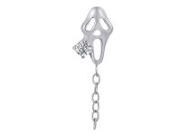 accessoire interne titane 0,9 x 1,8mm scream strass blanc