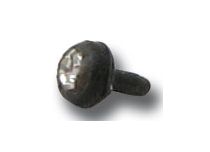 Boule Push Clip BioFlex Noir Cristal Blanc | Itc