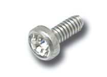 Boule Titane vis Interne 2,5 mm Cristal Coloré | Itc