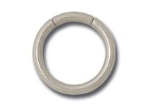 Anneau Titane Fermeture Ronde | Itc
