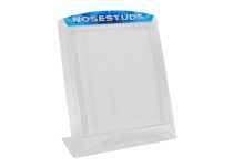Présentoir acrrylique 12 x 15.5 CM pour 70 studs de nez