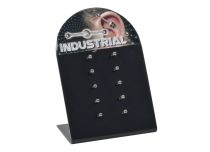 Présentoir 5 barbell industriel