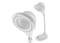 Lampe loupe portative rechargeable 40 LED alim transfo 220/12V