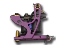 Machine de tatouage à Bobines Remplisseuse Cadre Alu époxy Violet | Martini Hurr