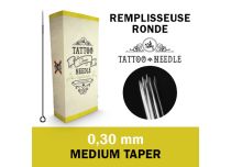 Aiguilles Round Shader (RS) st&eacute;rile 0,30 mm - Medium Taper | Tattoo Needle