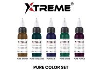 Set d'encres de Tatouage Stérile PURE COLOR | Xtreme Ink