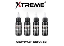 Set d'encres de Tatouage Stérile Graywash| Xtreme Ink