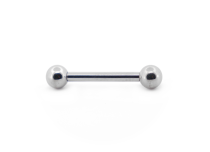 Barbell titane interne stérile avec boules vissables 1,6x12 mm
