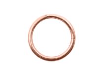 Anneau Acier Doré Rose Charnière | Itc