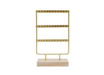 Présentoir doré pour bijou de piercing - 36 emplacements | ITC Piercing