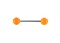 Barbell Acier Boules Acryliques 5 mm Colorés avec Reflets | Itc