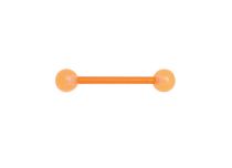 Barbell Flexible Boules Acrylique Phosporescent Rose | Itc