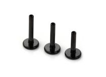 Labret BioFlex Noir Interne Disque 4 mm | Itc