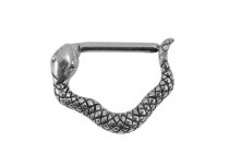 Bijou de Téton Acier motif Serpent | Itc