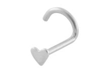 Stud Nez Acier motif Cœur | Itc