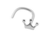 Stud Nez Acier Couronne |Itc