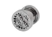 Plug Acier vissable motif Engrenages | Itc