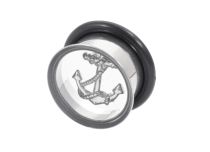 Plug Acier Épaulé motif Encre | Itc