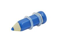 Plug Acrylique Crayon Bleu | Itc