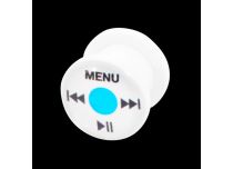 Plug Acrylique Épaulé Blanc motif Télécommande | Itc