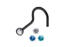 Stud Nez BioFlex 0,8 mm Cristal Coloré | Itc