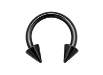 Fer à Cheval à Pointes 3 mm Acier Noir |Itc