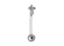 Banane Flexible Boule 3 mm motif Croix  | Itc
