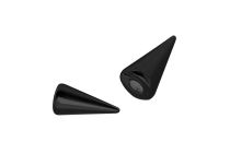 Longue Pointe Acier Noir 3 mm pour bijou 1.2 mm | Itc