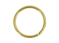 Anneaux Acier Flexible Doré | Itc