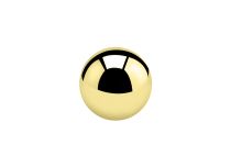 Boule Titane PVD Gold