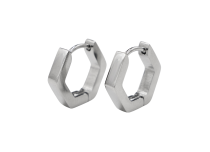 Paire de boucles d'oreille héxagonal | iTC