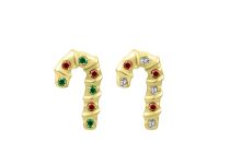 Accessoire interne Titane pvd gold 0.9 motif sucre d'orge | iTC